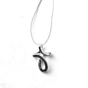 Sterling Silver Cross Necklace (18” chain)